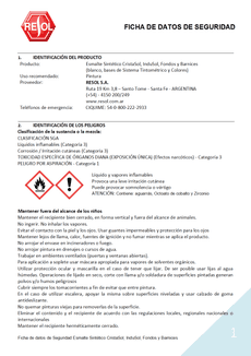Esmaltes Sintéticos, Fondos y Barnices